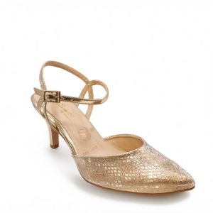 Zapatilla Color Dorado